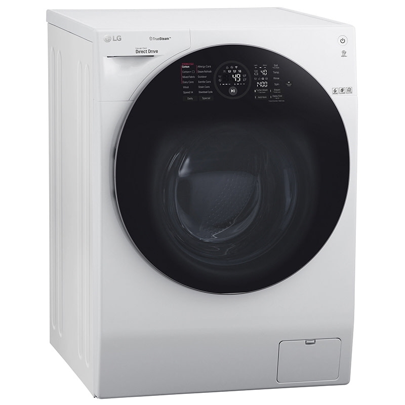 LG FH4G1BCS2 12kg TurboWash Steam Washing Machine - WHITE - Appliance City
